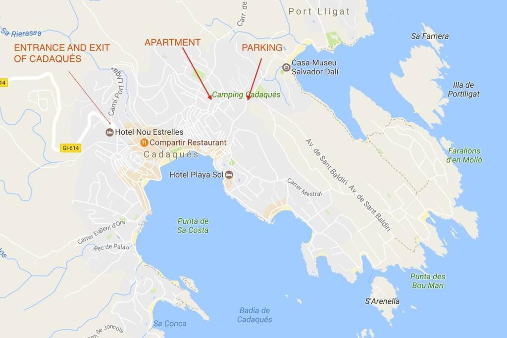 Pequeno Y Acogedor En El Centro De Cadaques Apartment Bagian luar foto
